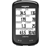 Велокомпьютер Magene C406 Pro, ГЛОНАСС/GPS 110 функций MGNBT406PRO