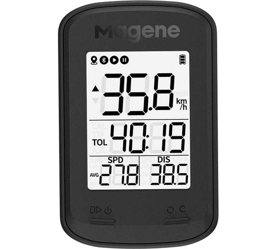 Велокомпьютер Magene C206 Pro ГЛОНАСС/GPS, 29 функций MGNBT206
