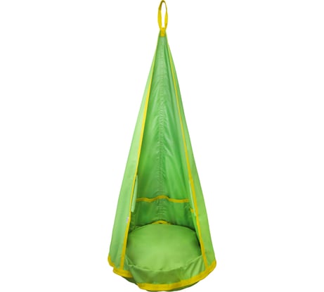 Одноместные круглые качели-гамак BELON familia LIME КА-001-LIME