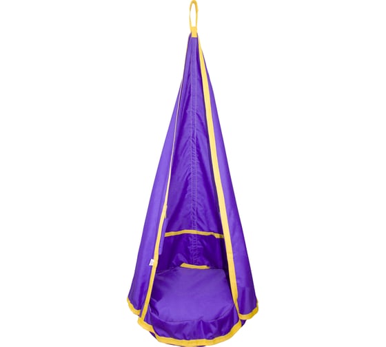 Одноместные круглые качели-гамак BELON familia LILAC КА-001-LILAC 1