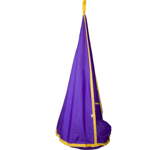 Одноместные круглые качели-гамак BELON familia LILAC КА-001-LILAC