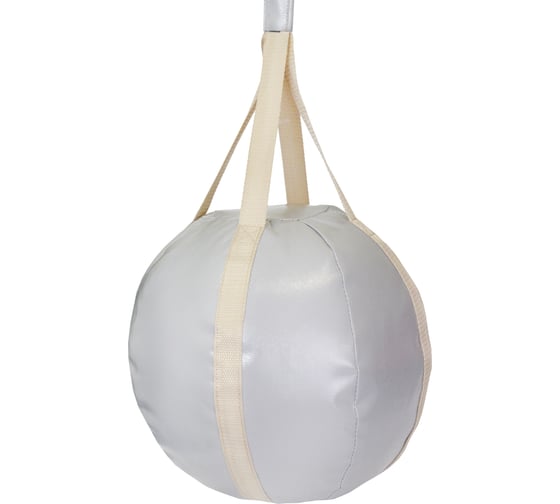 Качели-шар BELON familia Серебро, цвет серый/бежевый, d 30 см, h 210 см КШ-30-СЕРЕБРО