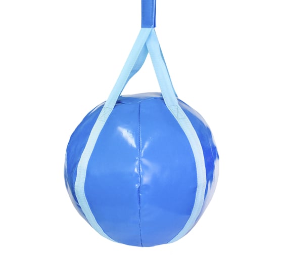 Качели-шар BELON familia Море, цвет голубой/светло-голубой, d 30 см, h 210 см КШ-30-МОРЕ