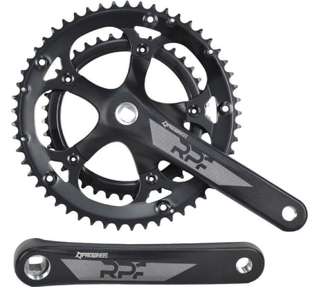 Система PROWHEEL RPF-421N 39/53T, 175mm, под квадрат, черный HQ-0012754