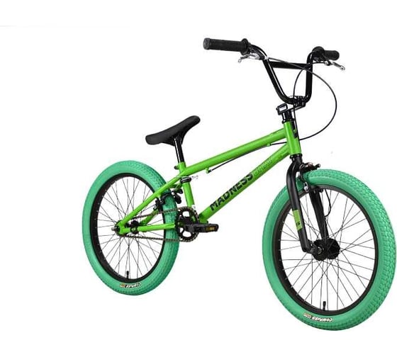 Велосипед STARK Madness BMX 1, 2023, зеленый/черный/зеленый HQ-0010254 1