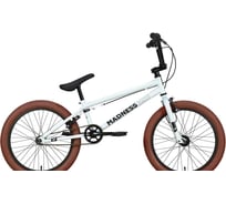 Велосипед STARK Madness BMX 1, 2023, серебристый/черный/коричневый HQ-0012539