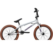 Велосипед STARK Madness BMX 3, 2023, серебристый/фиолетовый/коричневый HQ-0012543