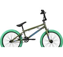 Велосипед STARK Madness BMX 2, 2023, зеленый/голубой/зеленый HQ-0012540