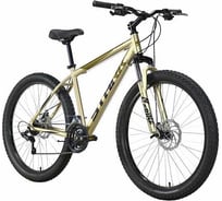 Велосипед STARK Tank диаметр колес 27.1 D+, 2023, золотистый металлик/зеленый/черный, размер рамы 16" HQ-0012992