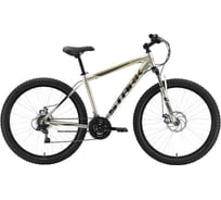 Велосипед STARK Tank диаметр колес 27.1 D+, 2023, золотистый металлик/зеленый/черный, размер рамы 18" HQ-0012993