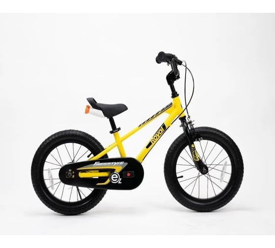 Велосипед Royal Baby Freestyle EZ, диаметр колес 16", желтый RB16-30
