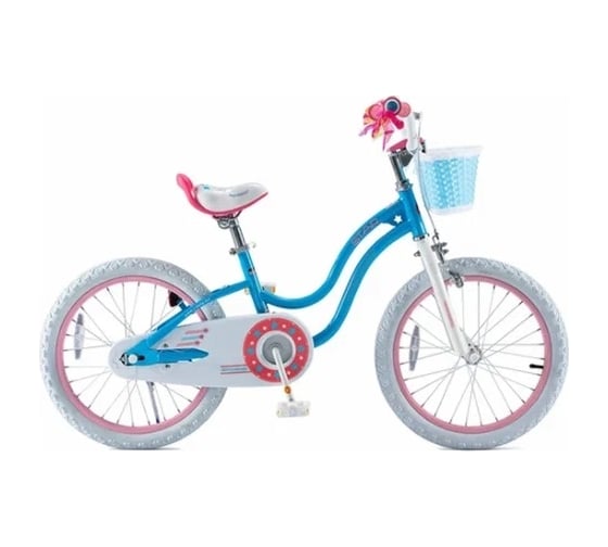 Велосипед Royal Baby Stargirl диаметр колес 20, голубой RB20G-1