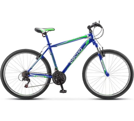 Велосипед Десна 2910 v диаметр колес 29", f010, размер рамы 21", синий/зеленый, 2021, lu094204 LU090577 1