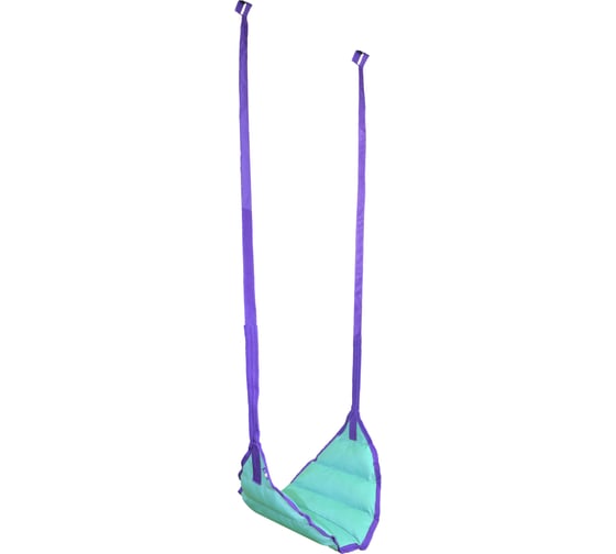 Мягкие качели BELON familia ЛИСТИК, бирюзовый КЛ-2-Б