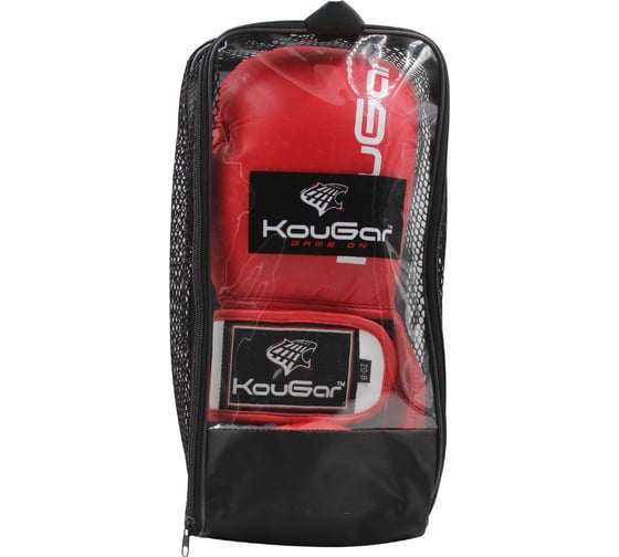 Боксерские перчатки Kougar 4oz, красные KO200-4