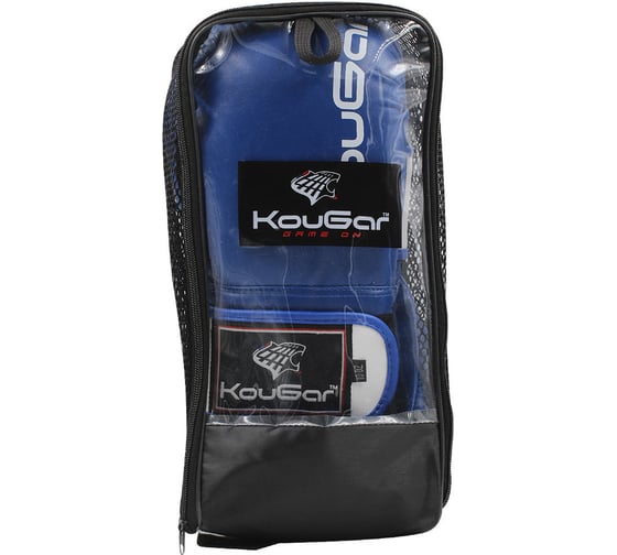 Боксерские перчатки Kougar 6oz, синие KO300-6