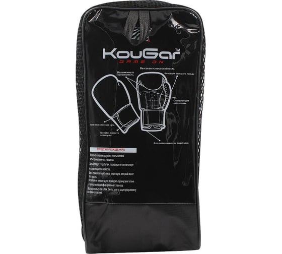 Боксерские перчатки Kougar 6oz, синие KO300-6