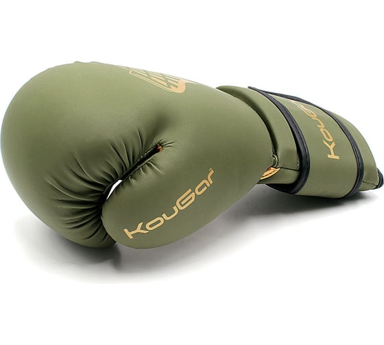 Боксерские перчатки Kougar 6oz, темно-зеленые KO900-6