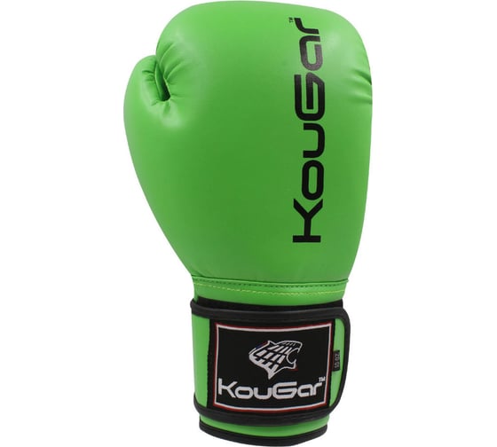 Боксерские перчатки Kougar 6oz, зеленые KO500-6