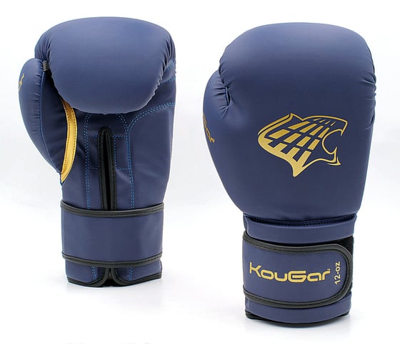 Боксерские перчатки Kougar 12oz, темно-синие KO700-12