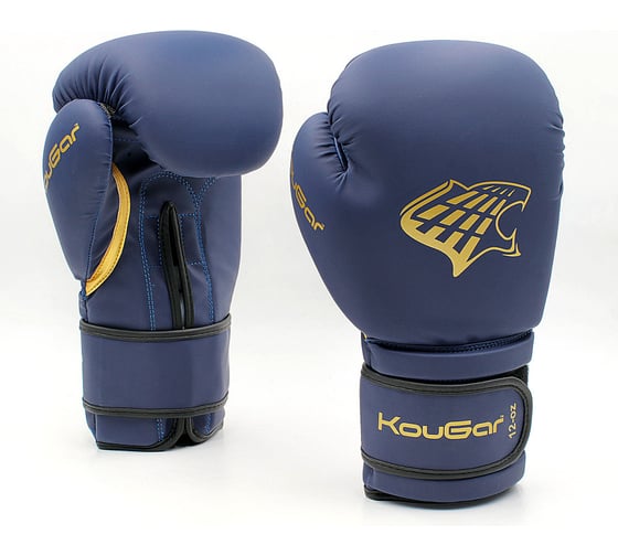 Боксерские перчатки Kougar 12oz, темно-синие KO700-12