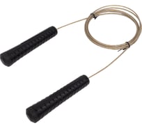 Универсальная скакалка c металлополимерным тросом FORTIUS 3 м, прозрачная H210401-3TW