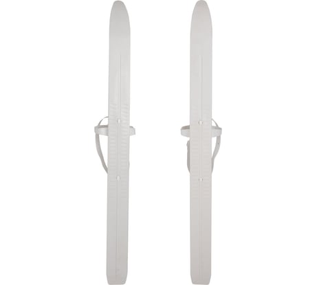 Детские лыжи Cicle Лыжики-пыжики 75/75 см, крепление мягкое пластиковое, с палками 4607156366538 4607156366521