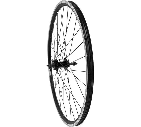 Заднее колесо Black Aqua 26", двойной алюминиевый обод, промподшипник, гайки, D-brake, под трещотку WSM-26RD-SHF