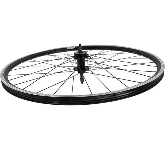 Заднее колесо Black Aqua 26", двойной алюминиевый обод, промподшипник, гайки, D-brake, под трещотку WSM-26RD-SHF