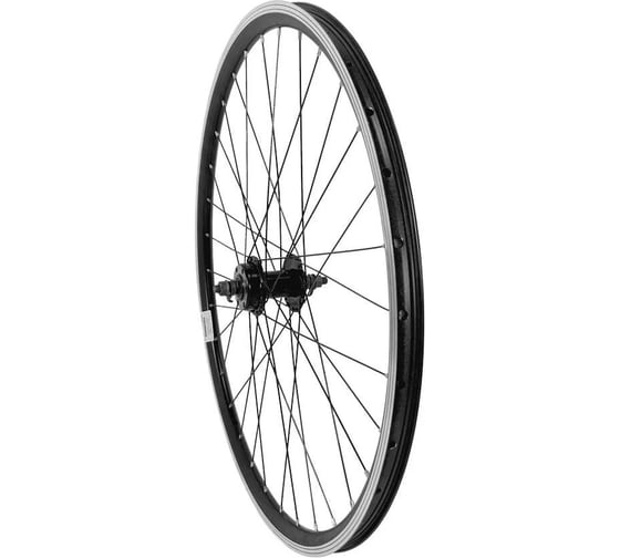 Переднее колесо Black Aqua диаметр 27.5", двойной алюминиевый обод, промподшипник, D-brake WSM-27FD-SHF