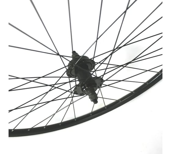 Переднее колесо Black Aqua 27.5", двойной алюминиевый обод, гайки, D-brake WSM-27FD