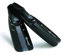 Ласты для плавания WAVE р.38-41, черные F-6835