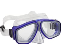 Маска для плавания WAVE голубая M-1314
