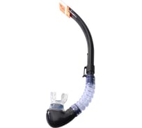 Трубка для плавания WAVE черная S-6150