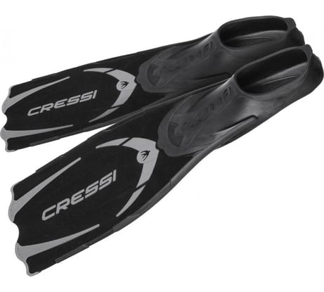 Ласты Cressi-sub PLUMA черный/серый, р.43-44 CA175043
