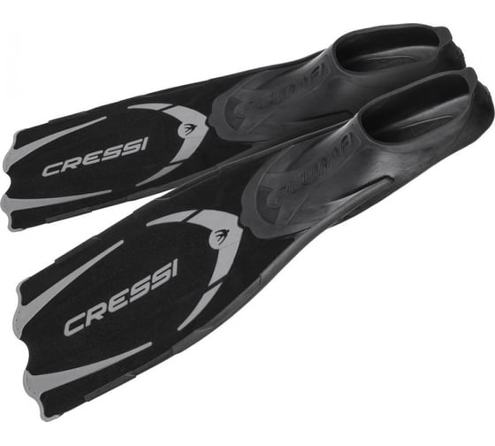 Ласты Cressi-sub PLUMA черный/серый р.45-46 CA175045 1