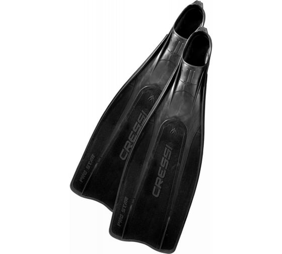 Ласты Cressi-sub PRO STAR черные, р.39-40 BG185039 1