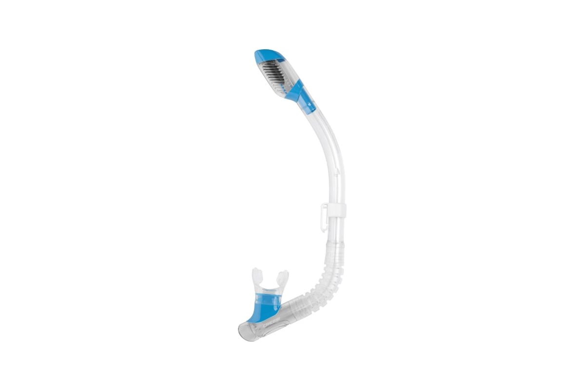 Детская трубка Cressi-sub MINI DRY синяя Cressi ES258820 - выгодная ...