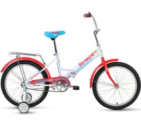 Велосипед FORWARD 20 TIMBA 2022, рама 13,  белый IBK22FW20015