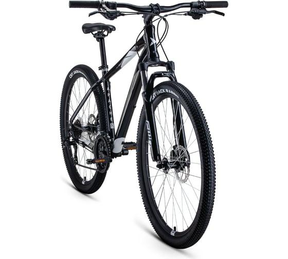 Велосипед FORWARD APACHE 27.5, 2.0 D, рост 21, 2022, черный/серый RBK22FW27331