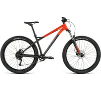 Велосипед FORMAT 1314 PLUS 27.5, рост L, 2023, черный-матовый/красный-матовый IBK23FM27334