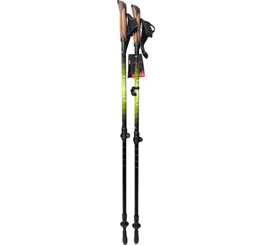 Палки для скандинавской ходьбы Tramp Compact зеленый TRR-004