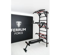 Спортивный комплекс FerrumForce F5 черно-красный F50010110-1