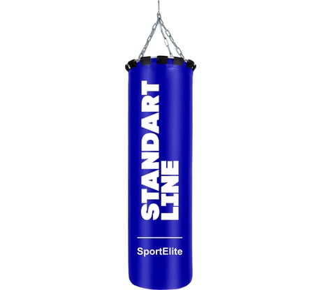 Боксерский мешок SportElite STANDART LINE 90 см, d-30, 30 кг, синий SL-30B
