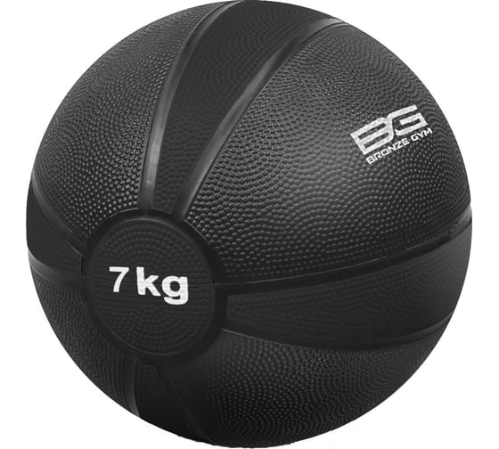 Резиновый медбол Bronze gym 7 кг BG-FA-MB7