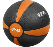 Резиновый медбол Bronze gym 6 кг BG-FA-MB6