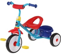 Трехколесный велосипед Moby Kids Лучик 9/7, EVA, красно-голубой 649083