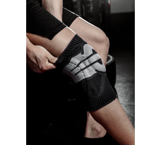 Наколенник для суставов с гелевым кольцом для спорта и танцев Shark fit размер XL G0262
