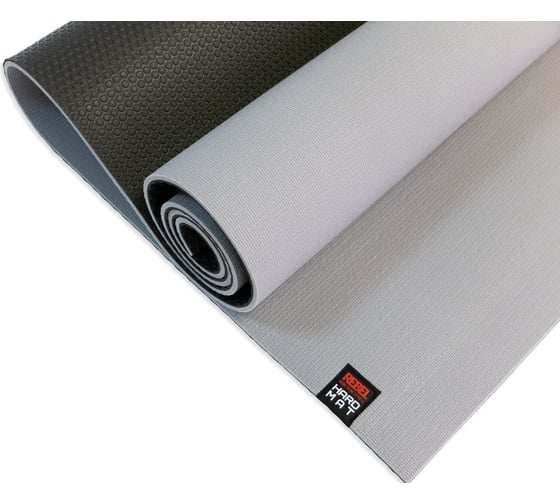 Мат для йоги и аэробики Rebel HARDMAT двухслойный, 6 мм R-HARDMAT-BG