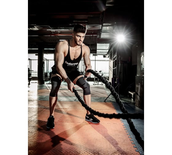 Наколенник для спорта и танцев Shark fit р. XL G0273